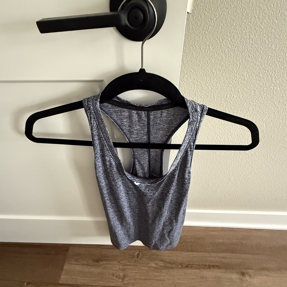 Nike Women's Blue Gray Racerback Tank